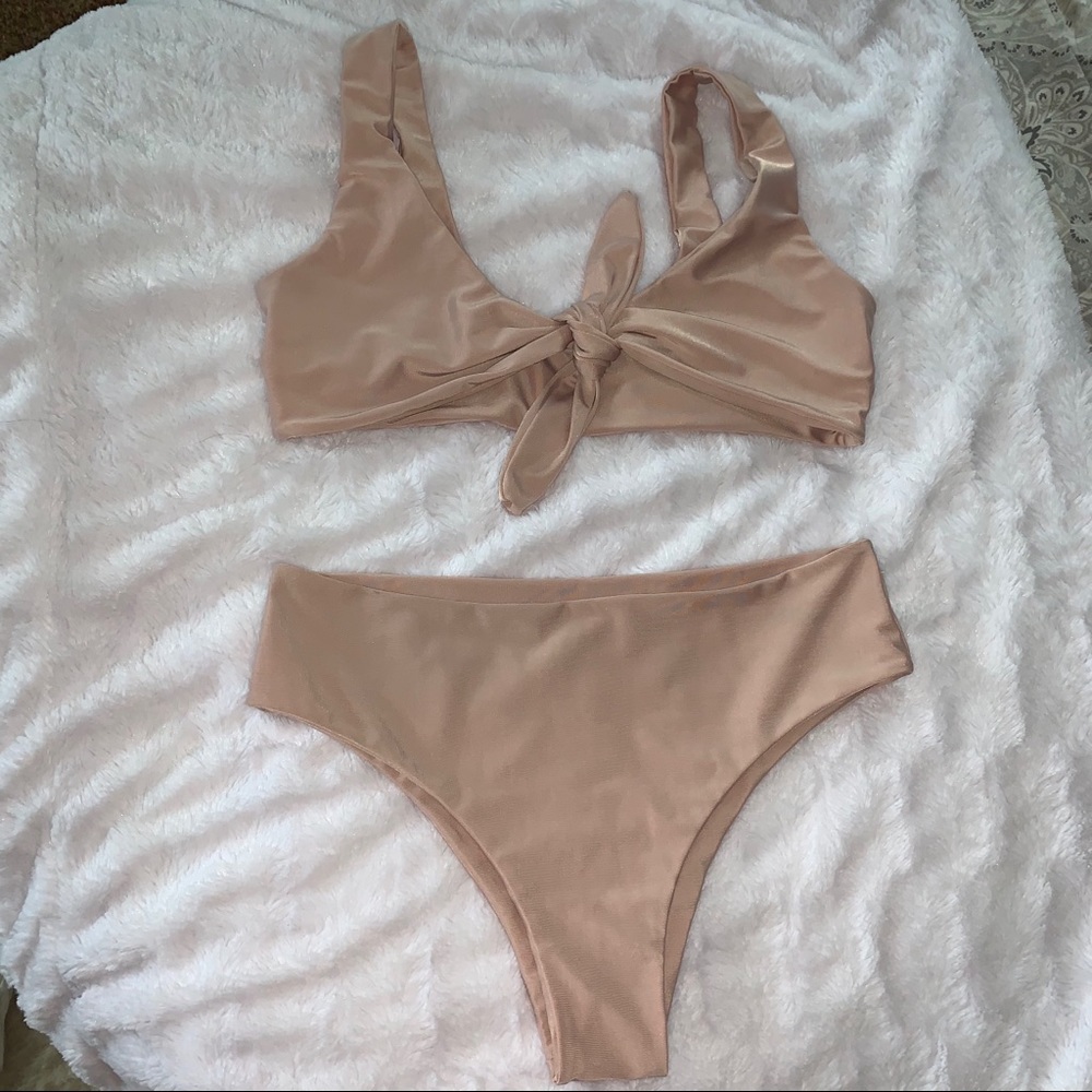 Soft Pink Bikini Set